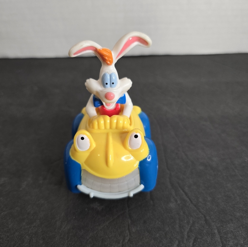 VTG Disney Amblin Roger Rabbit Toon Town Car Disneyland Viewer McDonalds Toy.